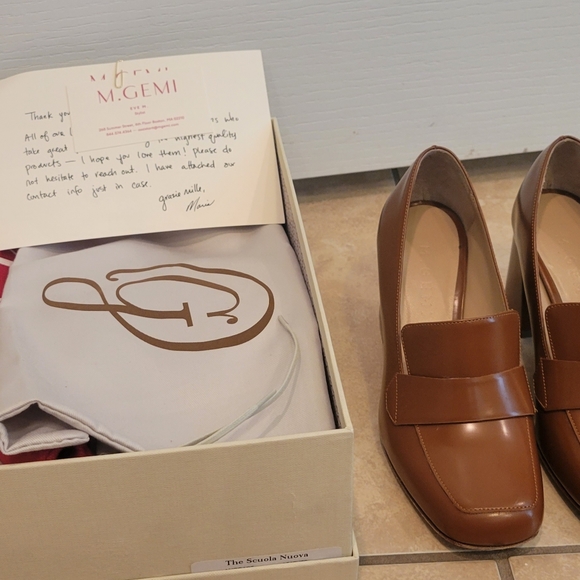 M. Gemi Shoes - M. Gemi - heeled loafers size 5